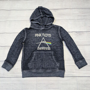 4T Junk Food/Pink Floyd Hooded Long Sleeve Dark Side Of The Moon Tour Tee